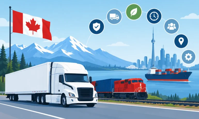 Compagnie de transport au Canada : 7 critères