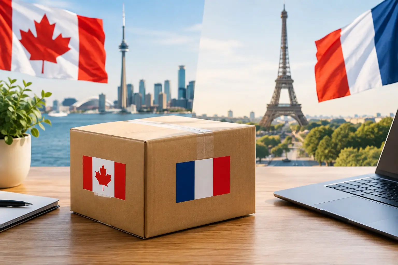 Envoyer un colis Canada-France sans imprévus